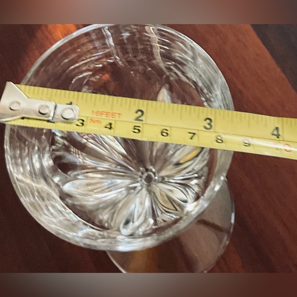 ST LOUIS BRISTOL CRYSTAL WATER GOBLET 7 7/8” HEIGHT 3 3/8” WIDTH HAVE 4 - Picture 4 of 5